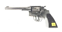 Ebar Model 1924 .38 Long D.A. Revolver, 6" barrel,
