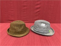 2 Men’s Wool Hats, Size 6 3/4