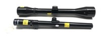 Lot, 2 scopes: Tasco 4x15 and 6x40 scope