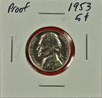 1953 Proof Jefferson Nickel