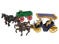 Stanley Toys Cast Surrey Horse & Carriage and