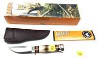 Marbles Fieldcraft hunting knife, as new in box