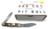 F & D Cutlery Texas Jack 2-blade folding knife,