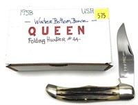 Queen Cutlery folding hunter #44 1-blade folding