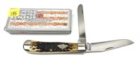 Case Trapper 54 2-blade folding knife, antique,