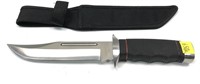 US MK-047 stainless knife with sheath and box,