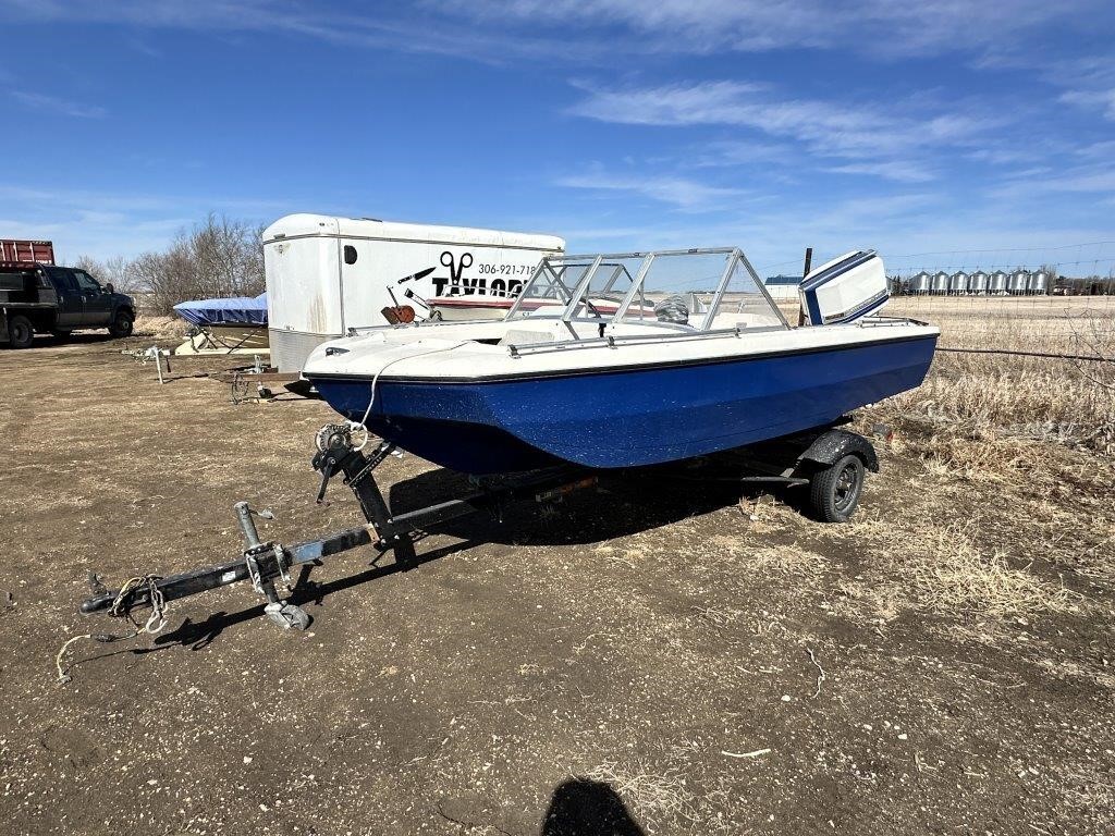 1978 Tri-Haul 16ft Boat