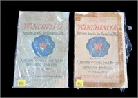 Lot, vintage Winchester catalogs, No. 75 and 76,