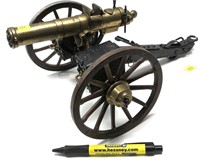 Model cannon marked Gatling USA 1883 Hartford