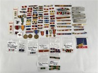 Assorted US Military Medals & Ribbon Bars