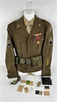 WW2 9th Army Air Corps Uniform Grouping