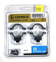 Leupold 1" medium DD scope rings, 49916