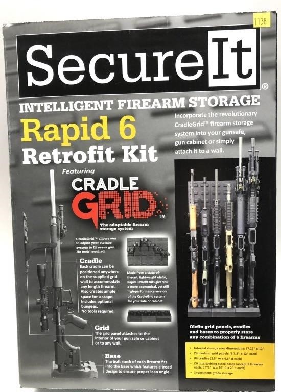 Secure It Rapid 6 retrofit kit, as new in box