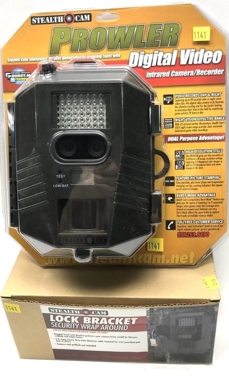 Lot, Stealth Cam Prowler digital video infared