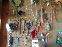 Pegboard contents