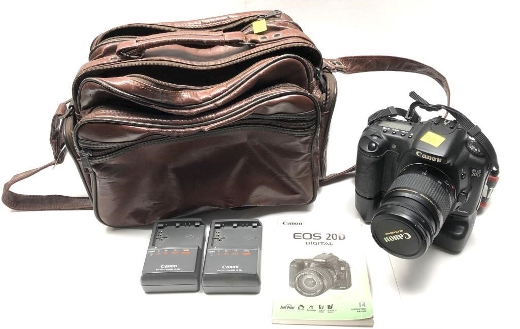 CanonEOS 20D Digital camera with battery