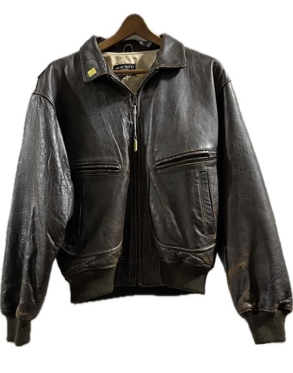 Vintage U.S. Navy leather jacket "Type G-1" Size L