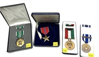 Lot, 4 modern U.S. military medals