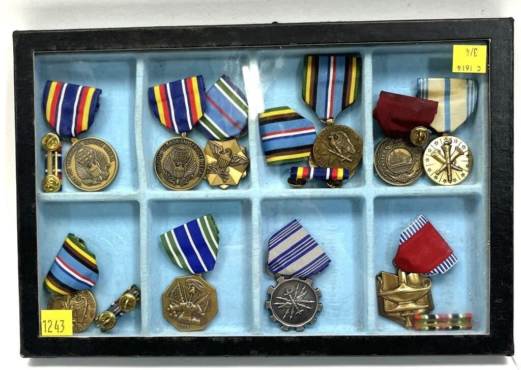 Lot, assorted modern U.S. military medals, 15 pcs.