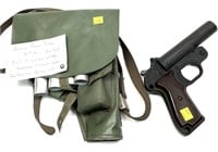 German flare pistol with 5 flare casings and