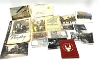 Lot, assorted WWII ephemera includes U.S and