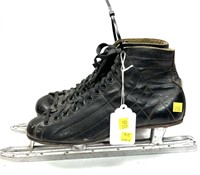 Vintage pair of ice skates