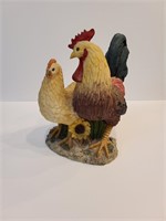 Young's Vintage Chicken and Rooster Figurine