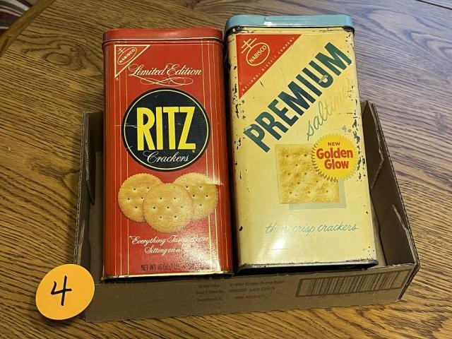 Ritz & Premium Cracker Tins