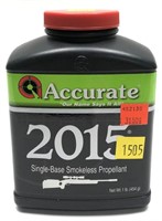 1 lb. bottle of Accurate 2015 single-base