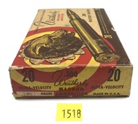Box of .300 Weatherby Mag 180-grain Weatherby
