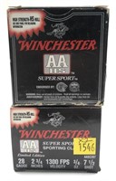 x2-Boxes of 28 Ga. 2.75" No. 7 1/2 Winchester