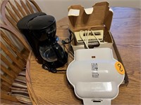 George Foreman Grill, Hand Mixer & Small Coffee Ma