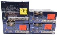 x4-Boxes of .40 S & W 140-grain HP Fiocchi blue