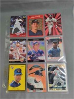 9 Baseball Cards