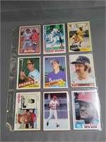 9 Baseball Cards