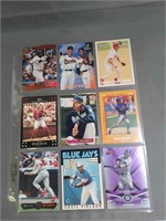 9 Baseball Cards