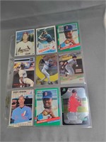 9 Baseball Cards