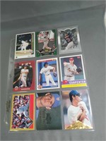 9 Baseball Cards