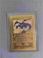 Shining Charzard  Pokemon 107/105 Gold Foil Card