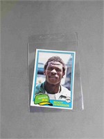 Rickey Henderson Card Topps 1981