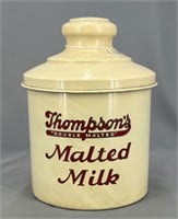 Thompson's Malted Milk canister