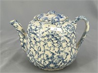 Blue Sponge teapot
