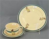 Roseville Juvenile Duck w/ Boots plate and