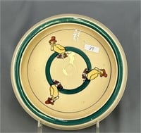 Roseville Juvenile Duck w/ Boots rolled edge plate