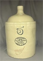 RW 5 gal shoulder jug w/ "Negaunee Liquor Store