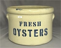 Fresh Oysters crock