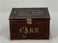 Famous Cake Box Mixture tobacco tin box