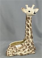 RW art pottery giraffe planter