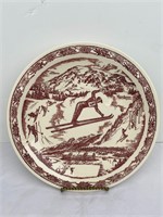 Vtg Frederick E. Nelson Mount Rainier, WA Plate