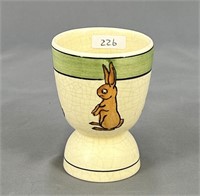 Roseville Juvenile Sitting Rabbit egg cup